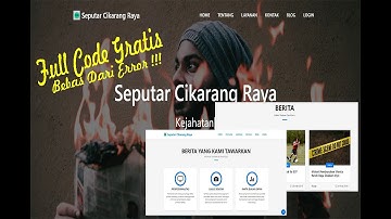 source code aplikasi portal berita berbasis website (multi user)