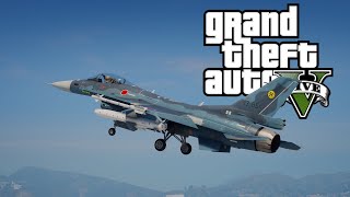 GTA V Mitsubishi F-2A Viper Zero (MOD)