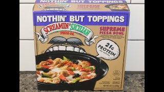 Screamin’ Sicilian Pizza Co. Nothin’ But Toppings: Supreme Pizza Bowl Review by Lunchtime Review 2,314 views 3 days ago 9 minutes, 17 seconds