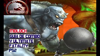 Mortal Kombat Armageddon: Guía de Combo y Ultimate Fatality Moloch PS2