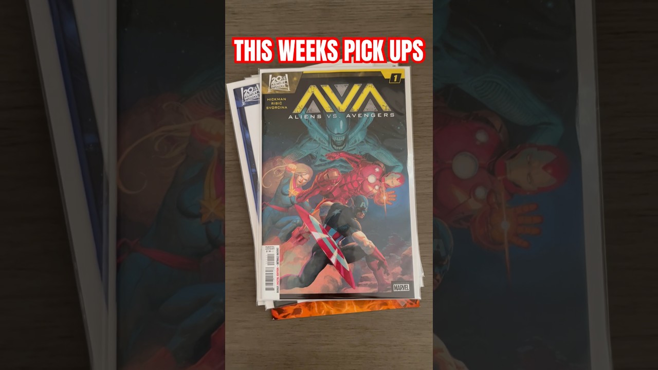This weeks comic book pickups! 