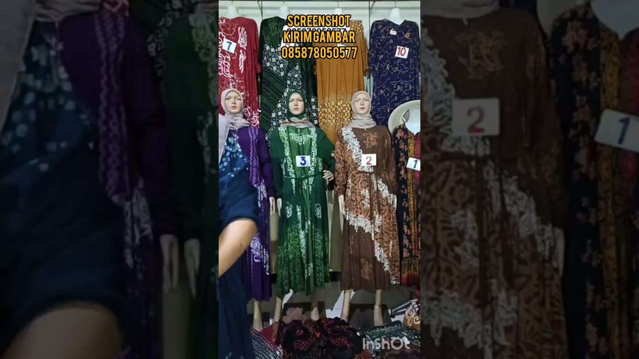 DASTER BATIK CAP MALAMAN PEKALONGAN ORDER 085878050577