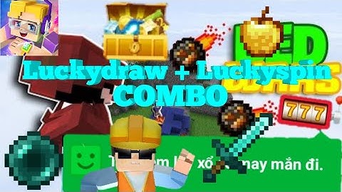 Luckydraw and Luckyspin combo power in bedwars ( Blockman GO 1.11.18 )