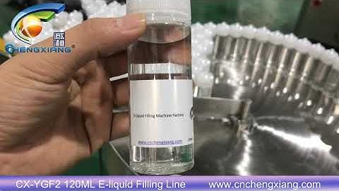 CX-YGF 120ml e liquid filling machine,chubby gorilla filling capping labeling machine