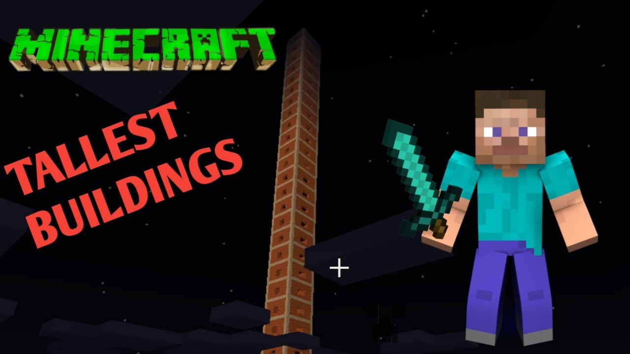 Minecraft Default Build Height TALLEST BUILDING IN MINECRAFT TUTORIAL - YouTube