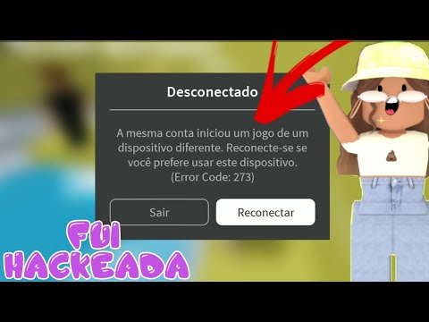 FUI HACKEADA NO ROBLOX!!! 😱😰 