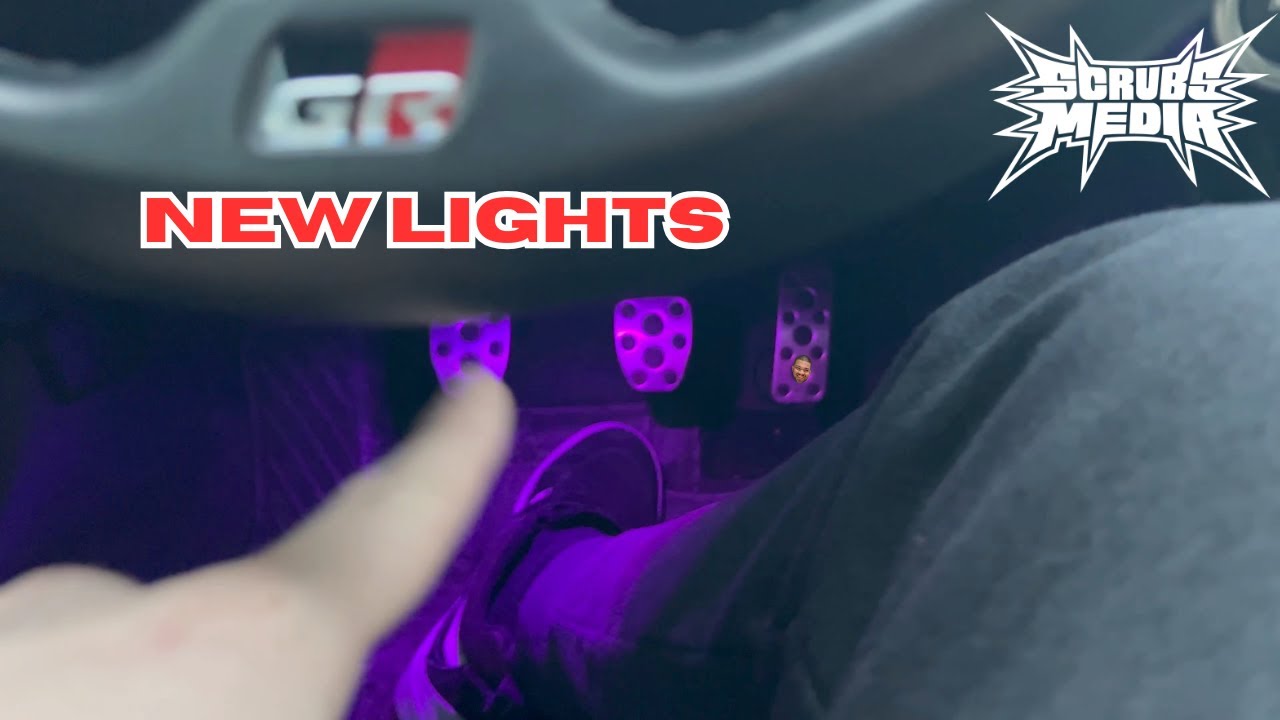 Installing New Footwell Lights In My GR86