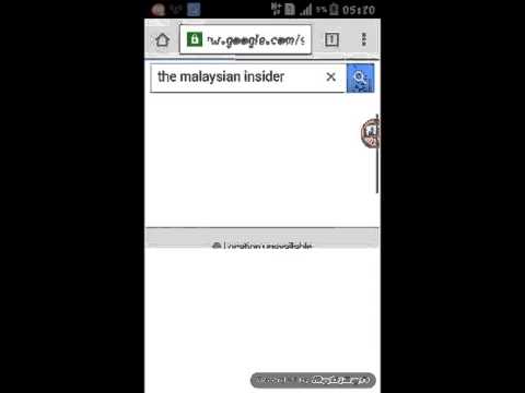 Cara untuk membuka laman web The Malaysia Isider Cara untuk membuka laman web The Malaysia Isider