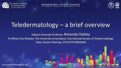 Teledermatology - a brief overview