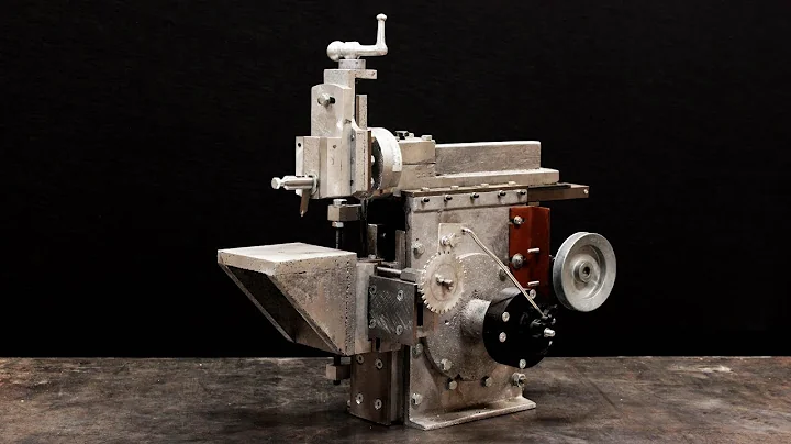 Homemade Shaper - Completion of Final Step in Ging...
