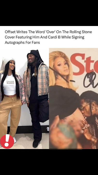 OFFSET Ends It All in Front of Fans! What He Wrote on Cardi B’s Face Says EVERYTHING #offset #shorts