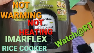 IMARFLEX Rice Cooker Repair / NOT Warming, NOT Heating | RECOND Tech