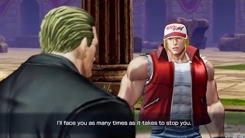 King of Fighters XV - Geese vs Terry (Story Intro)