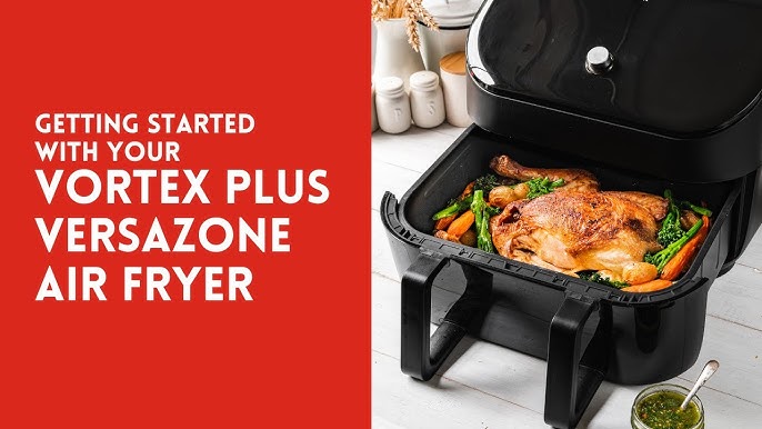 Introducing the Vortex™ Plus Dual Air Fryer with ClearCook, 8-in-1,  8-Quart, Stainless Steel 