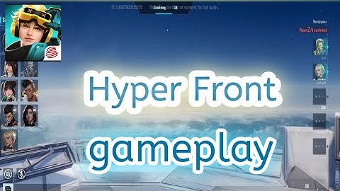 Hyper Front new game play valorant mobile clone