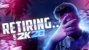I am OFFICIALLY Retired From Pro AM For NBA2K20 - I Will Be The Next Park Star!