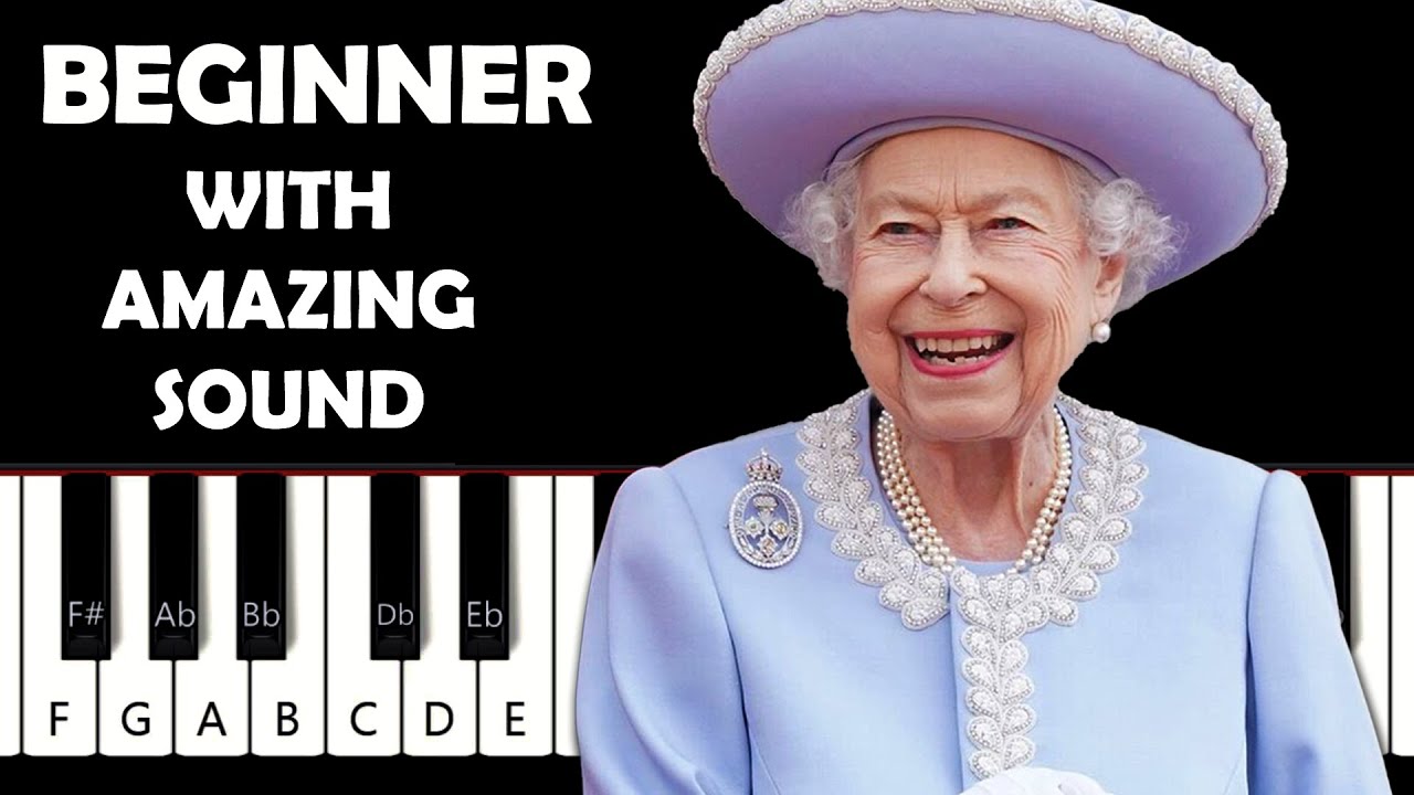 GOD SAVE THE QUEEN EASY Piano Tutorial