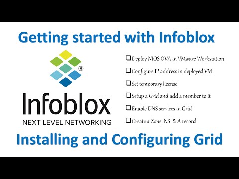 Getting Started with Infoblox DDI | Setup & Configure DDI Grid | Create Zone & A record on Infoblox