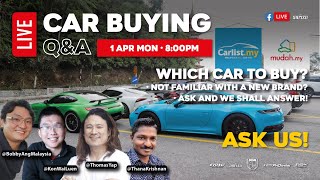 Weekly LIVE Car Buying Q&amp;A | Evomalaysia.com (1/4/2024)