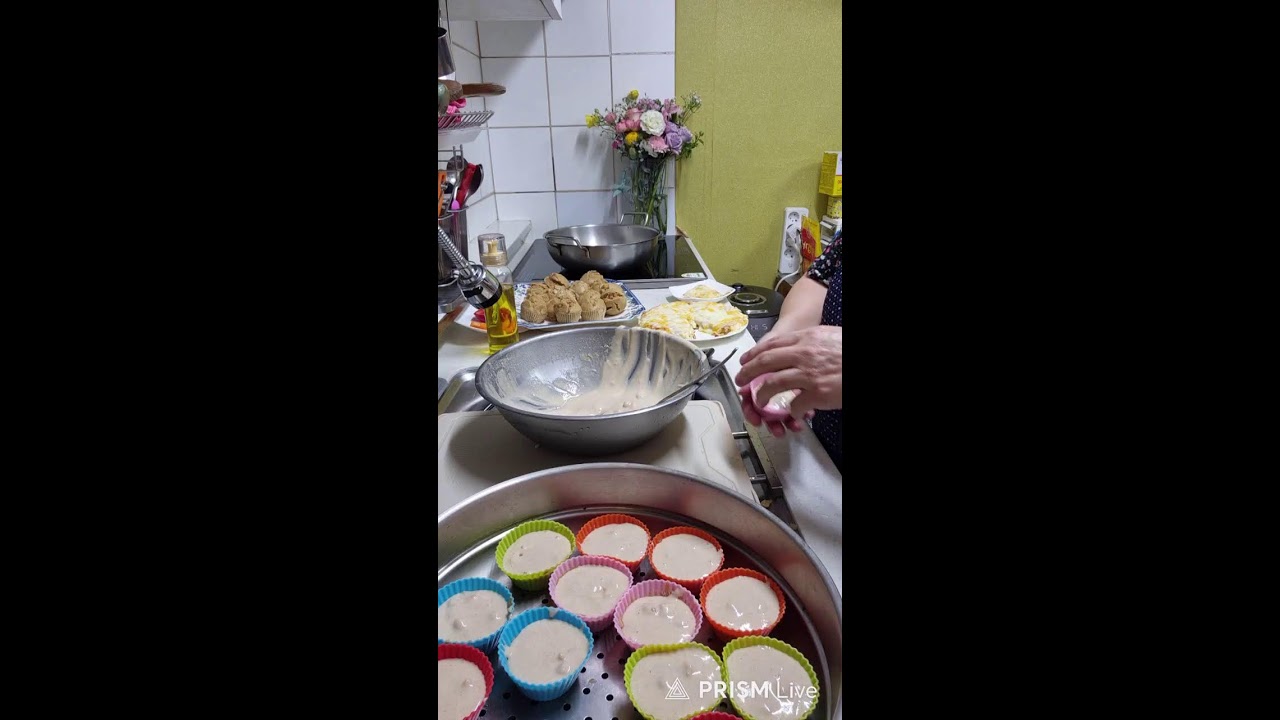 # 보리빵.  감자피자 만들어요