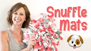 How To Make A Snuffle Mat For Your Dog