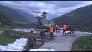 Rescue operation by Nepal Army।Sindhupalchok |Flood in nepal |