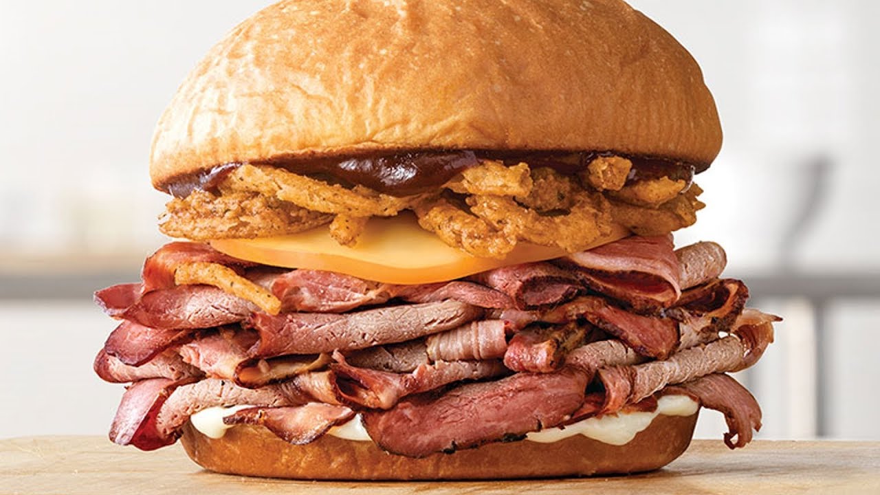 CarBS Arby's King's Hawaiian Smokehouse Brisket YouTube