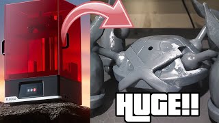 HUGE Metagross Printed On Most Affordable HUGE 3D Printer | Elegoo Jupiter SE Review by AsimPaints 873 views 1 month ago 6 minutes, 27 seconds