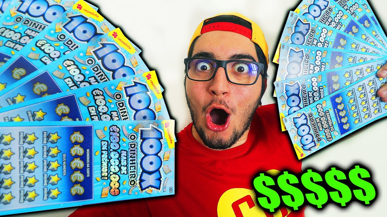 GASTEI 400 $ EM RASPADINHA E GANHEI MUITOS PRÉMIOS !