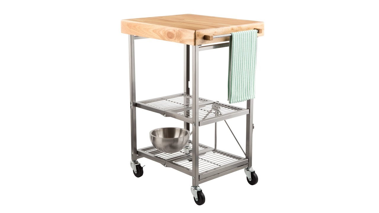 Kitchen Cart Origami Kitchen Cart The Container Store