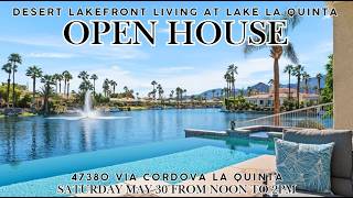 Discover The Magic Of Desert Lakefront Living At Lake La Quinta