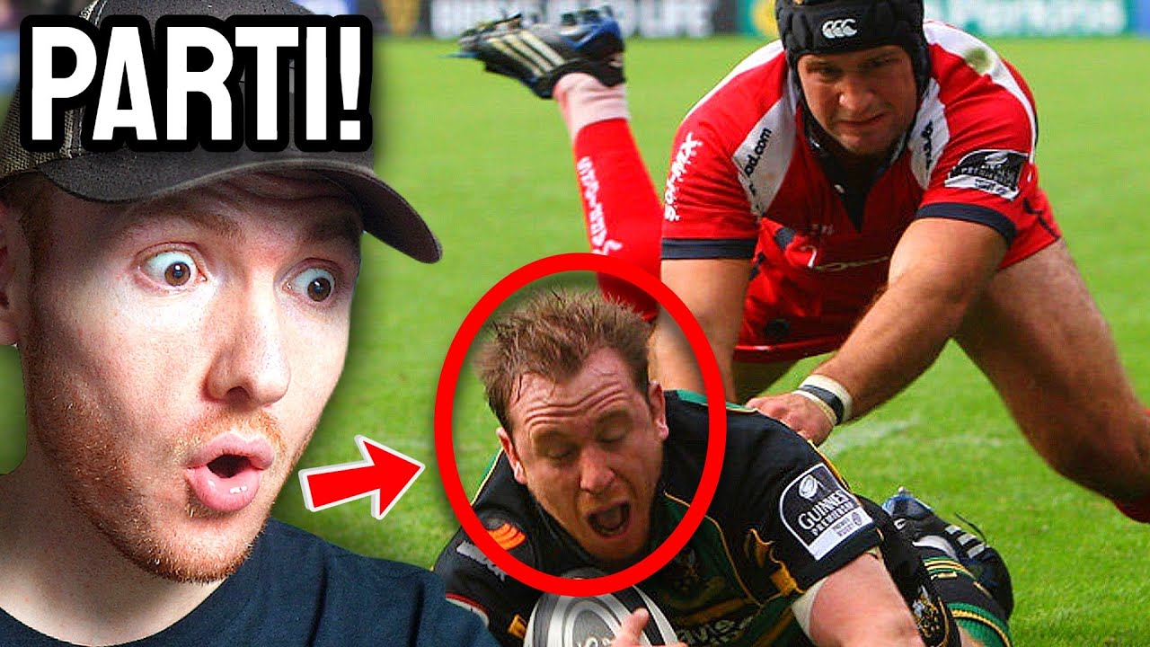 AMERICAN reacts to Rugby Is Awesome | A Showcase Of Big Hits, Speed ...