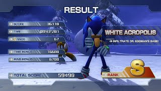 Sonic P-06 | Rev. 3.5 | White Acropolis | S-Rank | 4K@60FPS