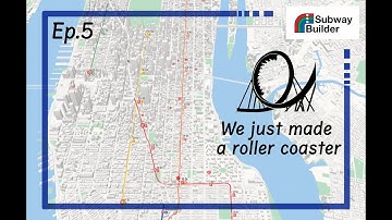 Subway Builder, we just build a rollercoaster, this wont go well!! ep5