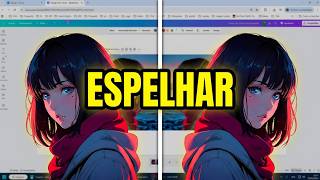 Tutorial Canva: Como Espelhar e Inverter Fotos