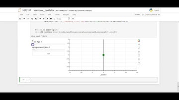 physics with python   harmonic oscillator