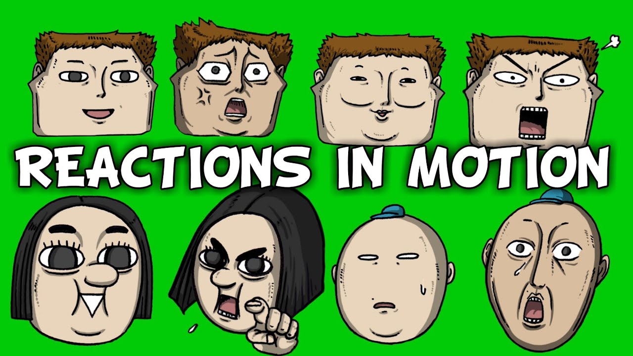 GREEN SCREEN FREE DOWNLOAD REACTIONS IN MOTION GREEN SCREEN TERBARU YouTube