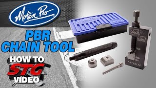 How To Use The Motion Pro PBR Chain Tool And Product Review | Sportbike Track Gear