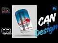 Design a Stunning Soda Can Poster in Photoshop | Step-by-Step Guide