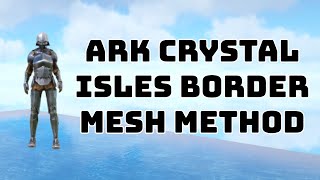 Ark Official How To Mesh Crystal Isles Rat Holes & Base Locations for PvP | ARK: Survival Evolved