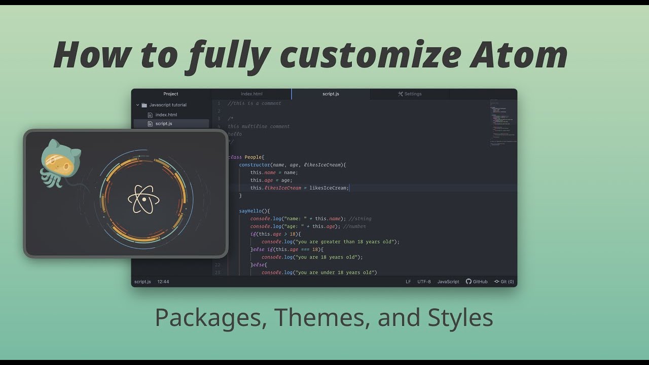 Customizing The Atom Text Editor - Packages, Themes, And The Stylesheet