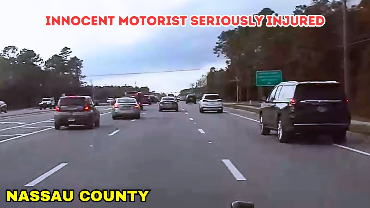 Police Chase of Shoplifters Ends in Horrible Crash - YouTube