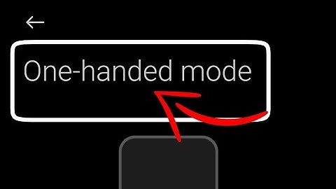 Poco x4 pro 5g one handed mode | how to fix one handed mode poco phone