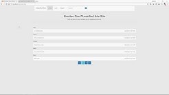 #19.1 - PHP MYSQL Classified Ads Site - Creating Search Page