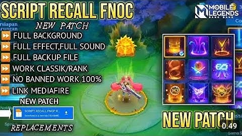 NEW!! Script Recall FNOP Full Sound | No Password | Patch Terbaru
