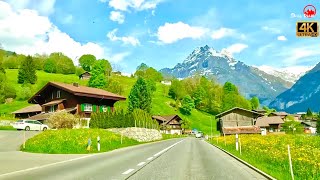 🇨🇭Driving In Switzerland | Amaizing road trip in the world _ Lauterbrunnen , Grindelwald