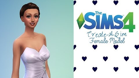 The Sims 4: Create-A-Sim Demo || Creating A Female Model