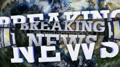 BREAKING NEWS Text Animation and OPEN BARS, BACKGROUND, Rendering, Loop, 4k