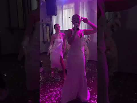 Ольга Приз на свадьбе в Донецке