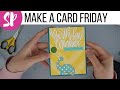 LAWN FAWN BIRTHDAY DINO CARD START TO FINISH TUTORIAL | MAKE A CARD FRIDAY